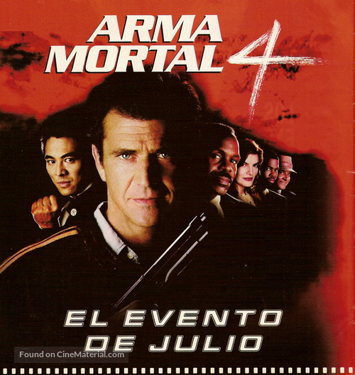 Lethal Weapon 4 - Argentinian Video release movie poster