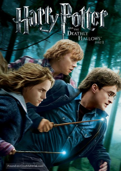 Harry Potter and the Deathly Hallows: Part I - DVD movie cover