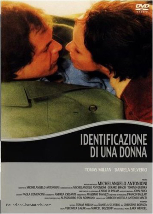 Identificazione di una donna - Italian DVD movie cover