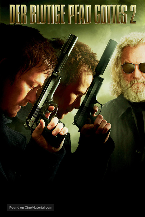 The Boondock Saints II: All Saints Day - German DVD movie cover