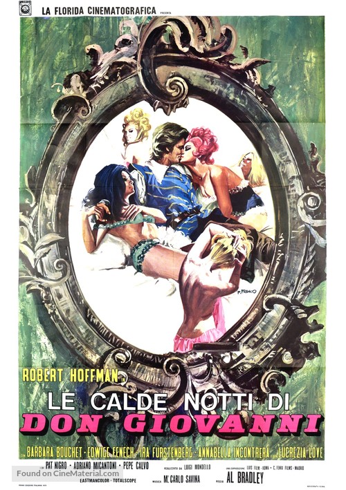 Le calde notti di Don Giovanni - Italian Movie Poster