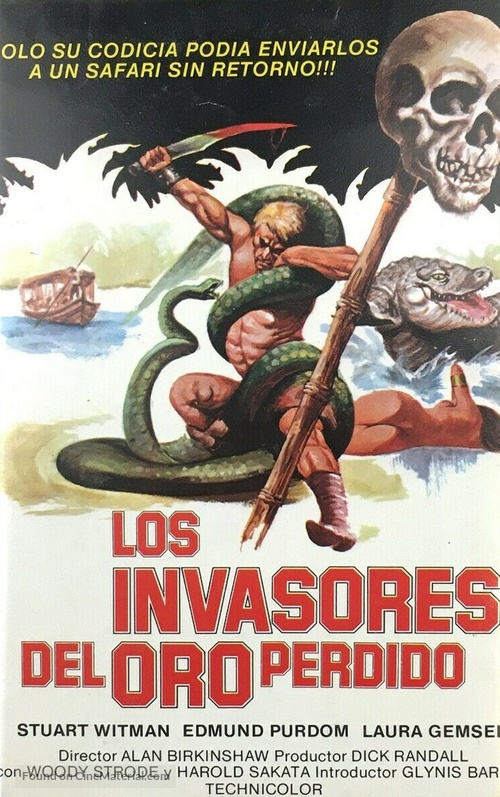 Horror Safari - Spanish VHS movie cover