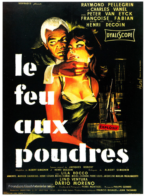 Le feu aux poudres - French Movie Poster