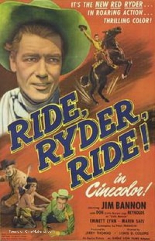 Ride, Ryder, Ride! - Movie Poster