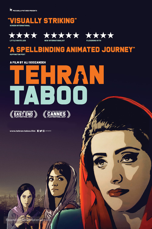 Tehran Taboo - British Movie Poster