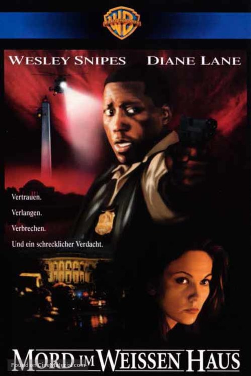Murder At 1600 - German DVD movie cover