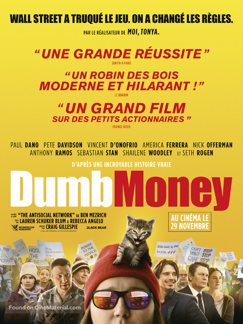 Dumb Money - French Movie Poster