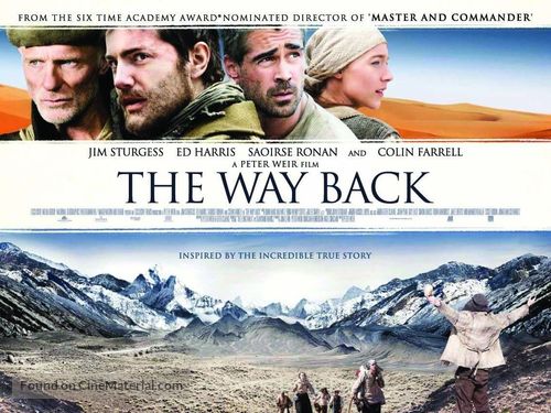 The Way Back - British Movie Poster