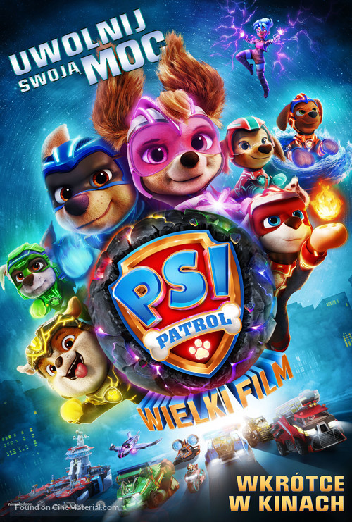 PAW Patrol: The Mighty Movie - Polish Movie Poster