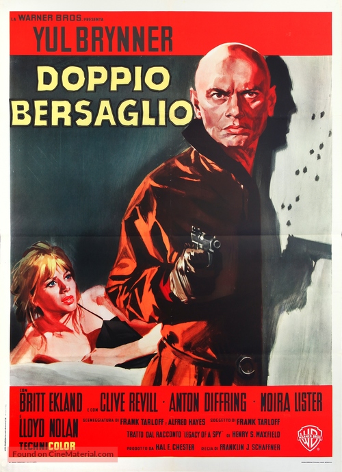 The Double Man - Italian Movie Poster