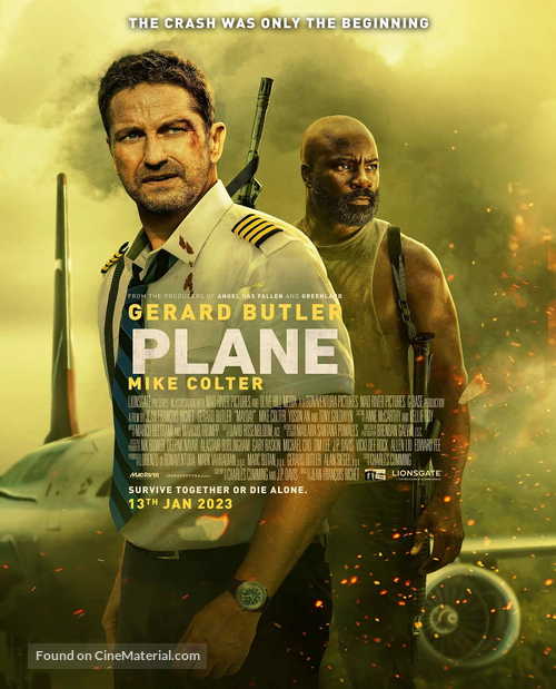 Plane - Movie Poster