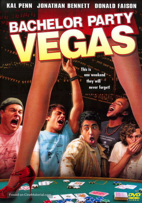 Bachelor Party Vegas - DVD movie cover