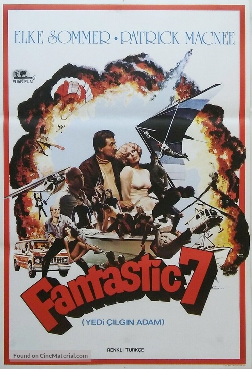 The Fantastic Seven - Turkish Movie Poster