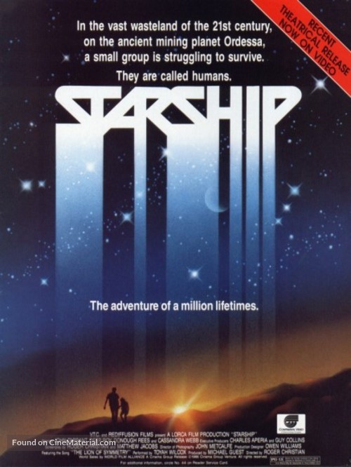 Starship - Re-release movie poster