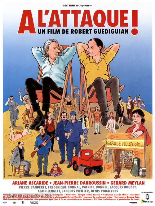 &Agrave; l&#039;attaque! - French Movie Poster