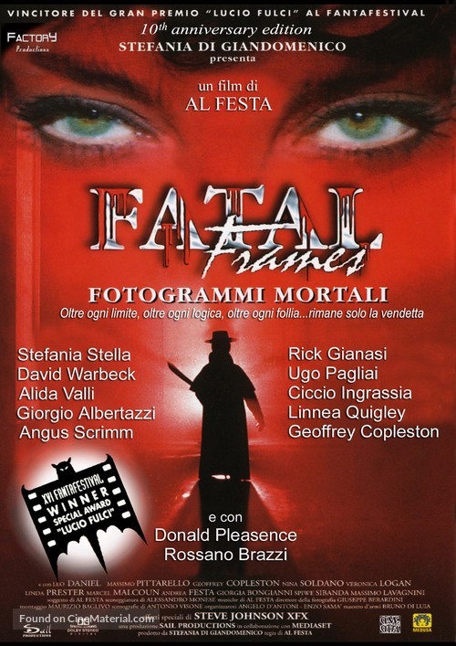 Fatal Frames - Italian Movie Poster