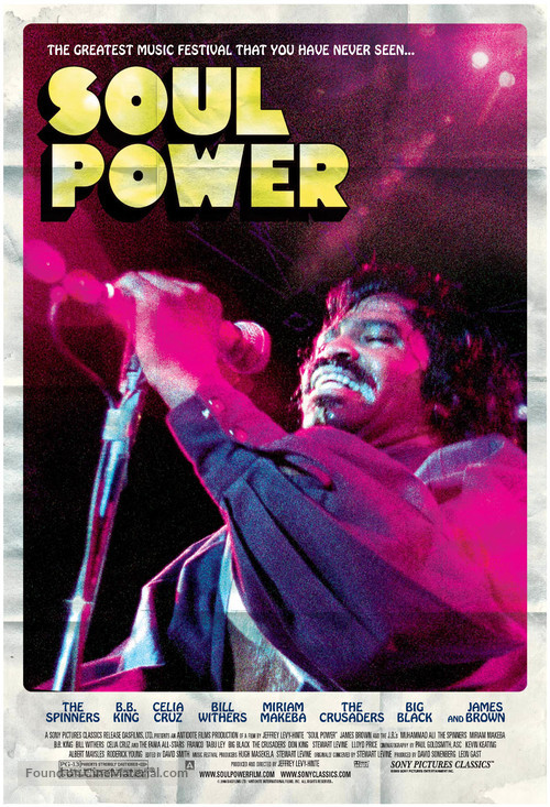Soul Power - Movie Poster