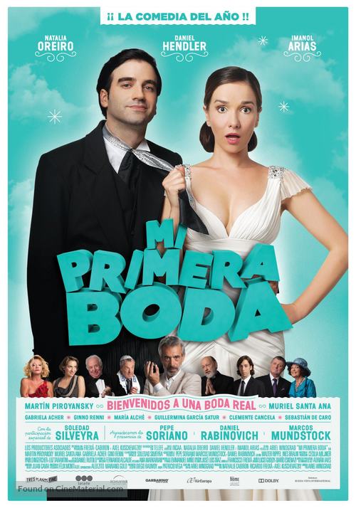 Mi primera boda - Argentinian Movie Poster