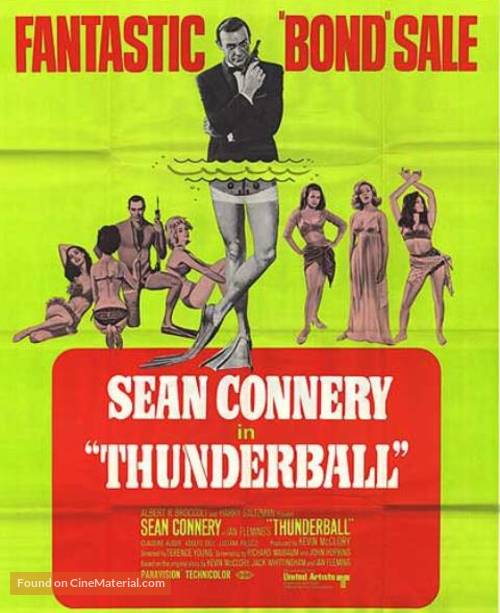 Thunderball - Australian Movie Poster