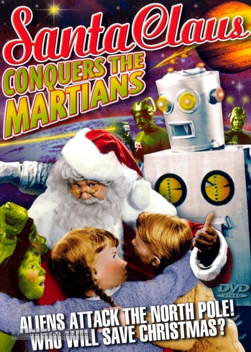 Santa Claus Conquers the Martians - DVD movie cover