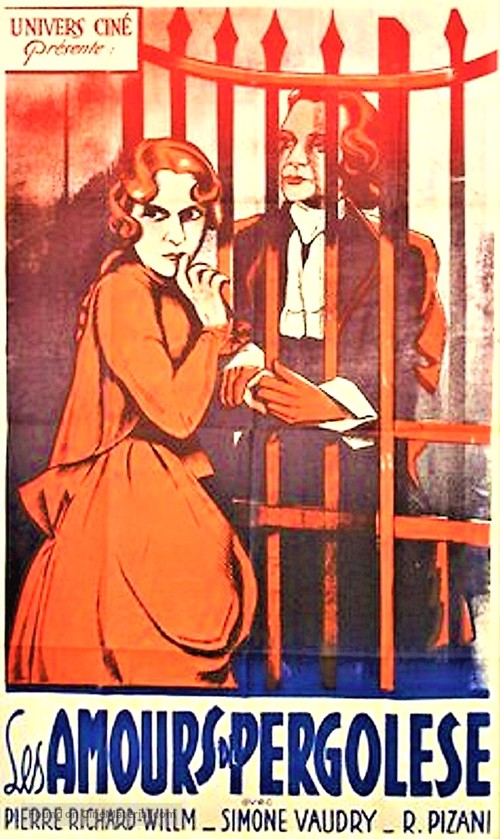 Les amours de Pergol&egrave;se - French Movie Poster
