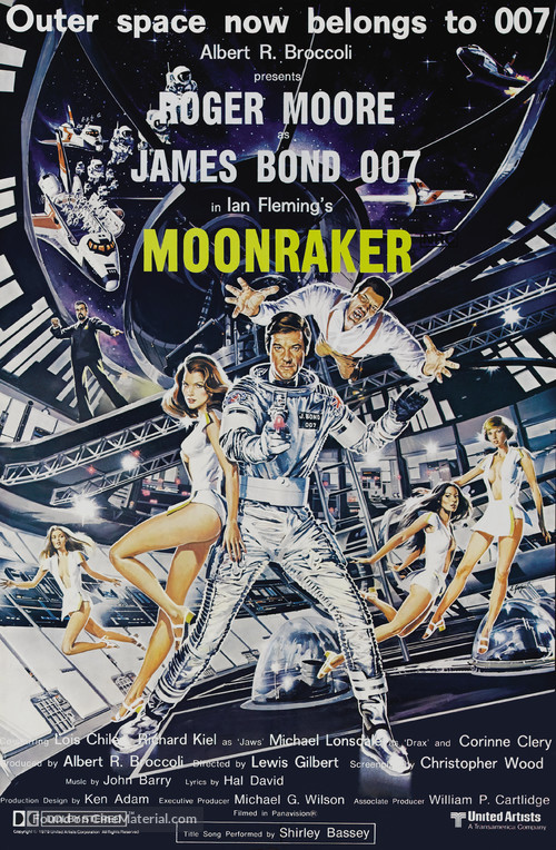Moonraker - Australian Movie Poster
