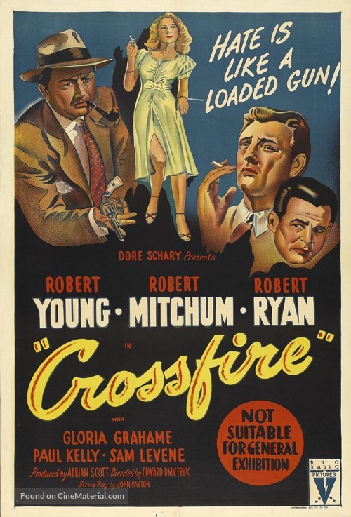 Crossfire - Australian Movie Poster