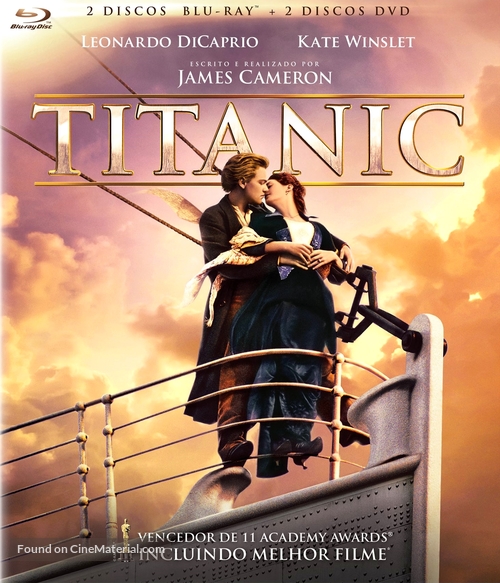 Titanic - Portuguese Blu-Ray movie cover