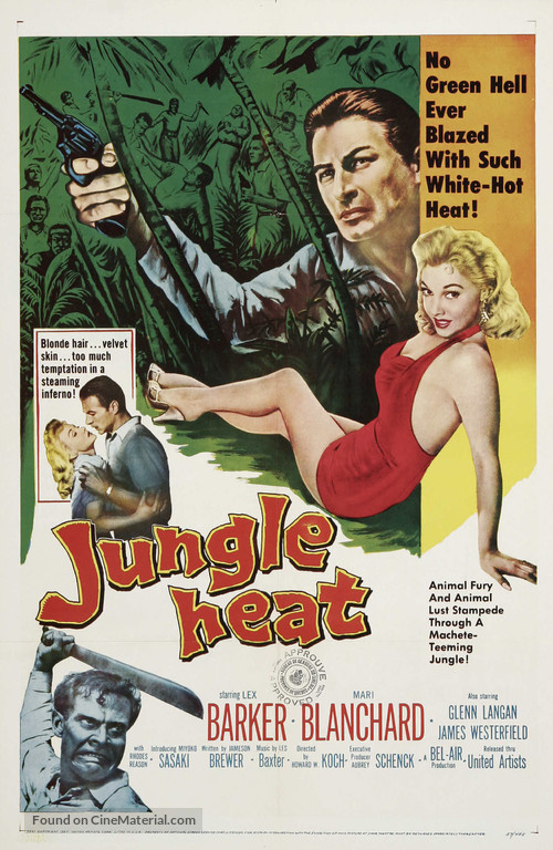 Jungle Heat - Theatrical movie poster