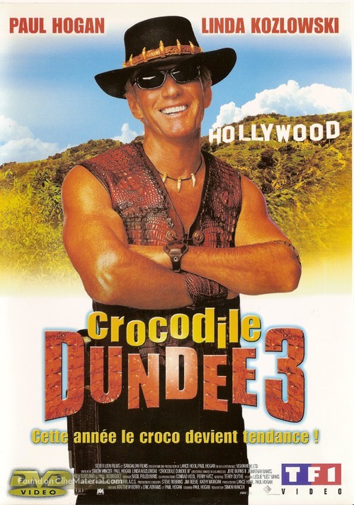 Crocodile Dundee in Los Angeles - French Movie Cover