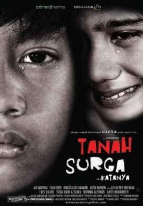 Tanah surga... katanya - Indonesian Movie Poster