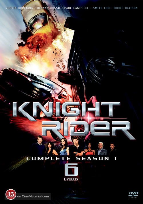 &quot;Knight Rider&quot; - Danish DVD movie cover