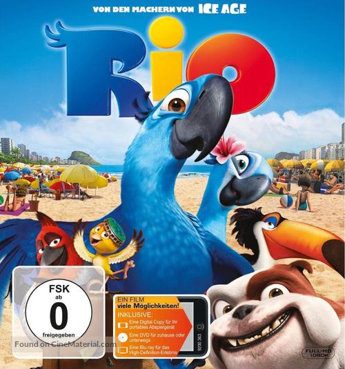 Rio 11 German Blu Ray Movie Cover