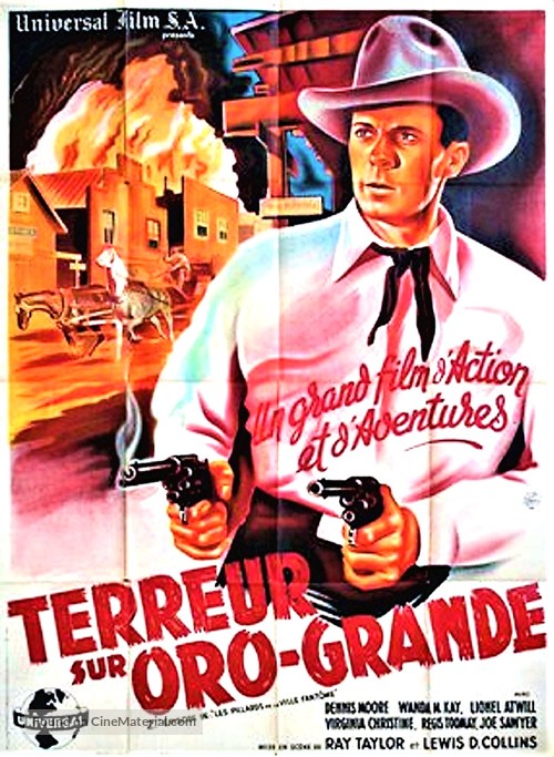 Raiders of Ghost City - French Movie Poster