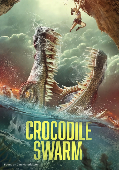 Crocodile Swarm - British Movie Poster