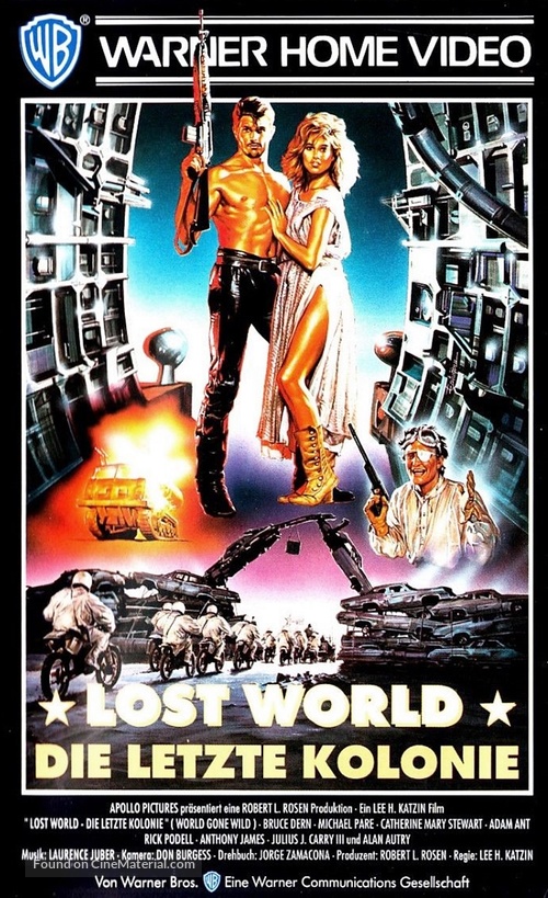 World Gone Wild - German VHS movie cover