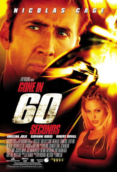 Gone In 60 Seconds - Movie Poster