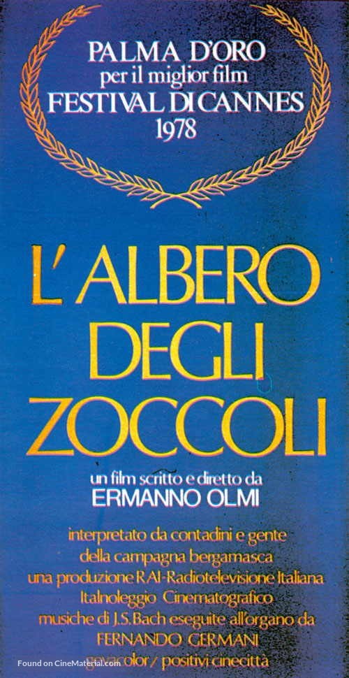 L&#039;albero degli zoccoli - Italian Movie Cover
