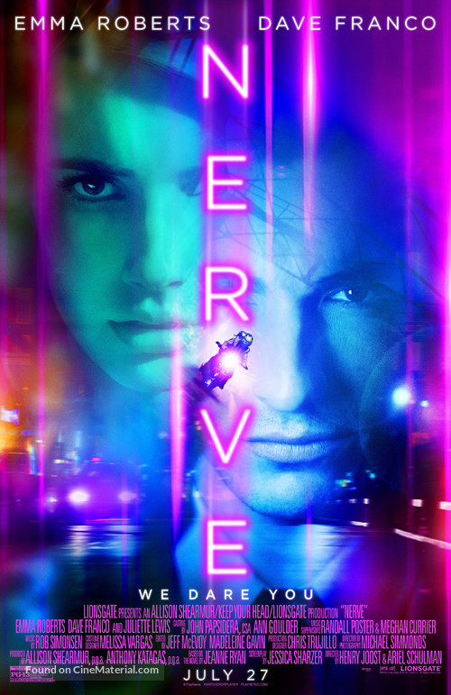 Nerve - Theatrical movie poster