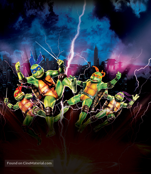 Teenage Mutant Ninja Turtles III - Key art