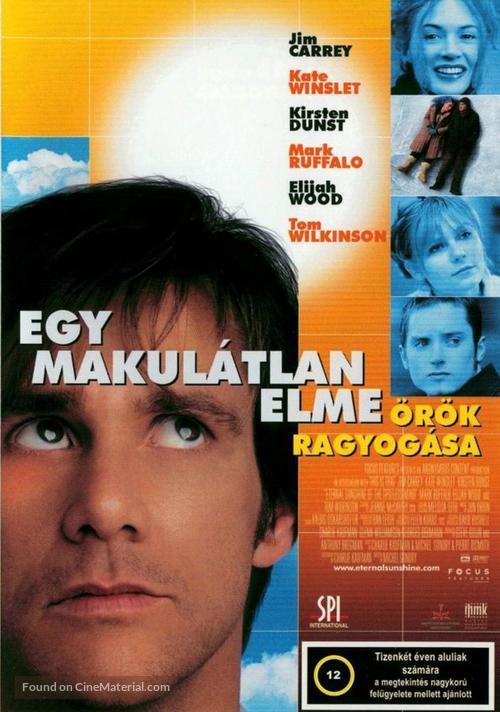 Eternal Sunshine of the Spotless Mind - Hungarian Movie Cover