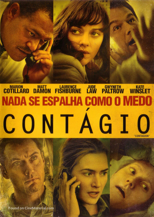 Contagion - Brazilian DVD movie cover