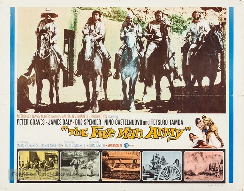 Esercito di cinque uomini, Un - Movie Poster