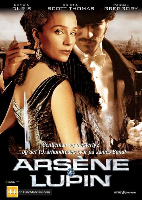 Arsene Lupin - Danish DVD movie cover