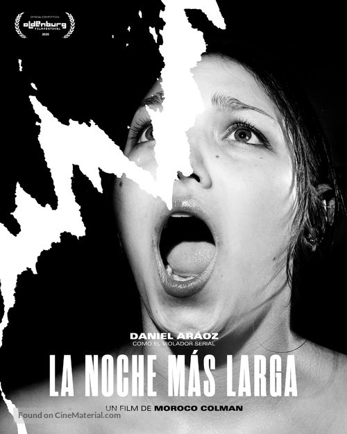 La Noche m&aacute;s Larga - Argentinian Movie Poster