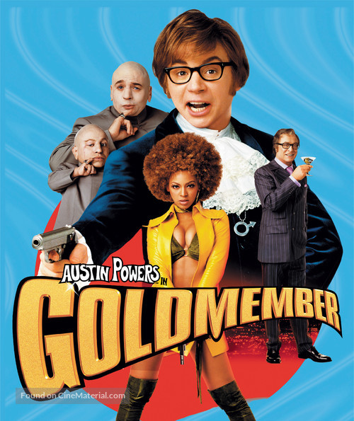 Austin Powers in Goldmember - Blu-Ray movie cover