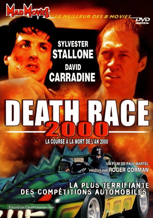 Death Race 2000 - French DVD movie cover