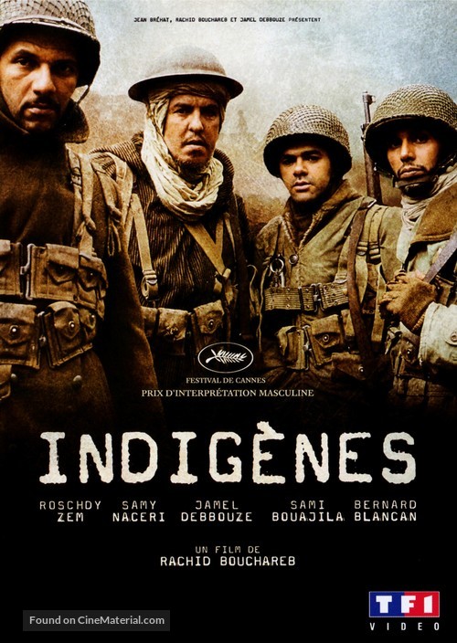 Indigenes - French DVD movie cover