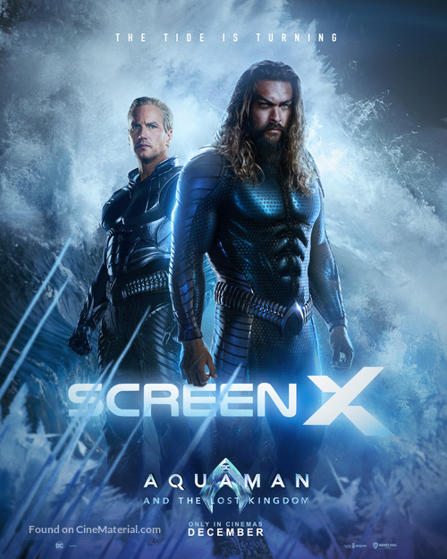 Aquaman and the Lost Kingdom - British Movie Poster