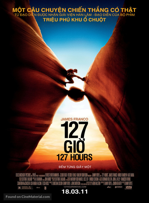 127 Hours - Vietnamese Movie Poster